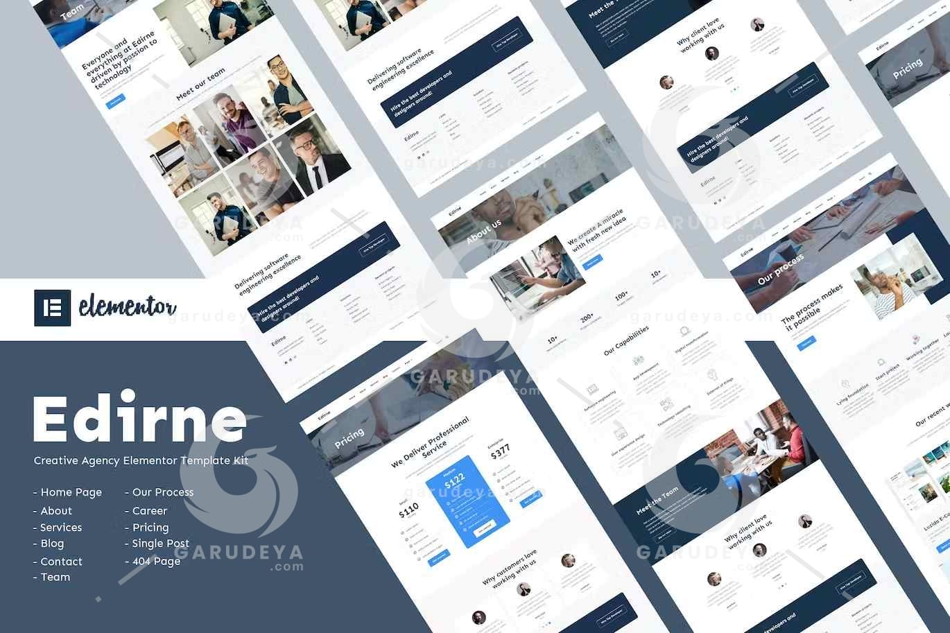 Edirne - Digital Services Elementor Template Kit