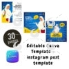 Editable Canva Template - instagram post - Education