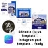 Editable Canva Template - instagram post - property