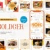 Editable Canva Template – Boldger Social Feed Post