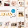 Editable Canva Template – Leganlook Social Feed Post