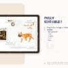 Editable Canva Template – Lynx - Instagram Post for Pet Shop