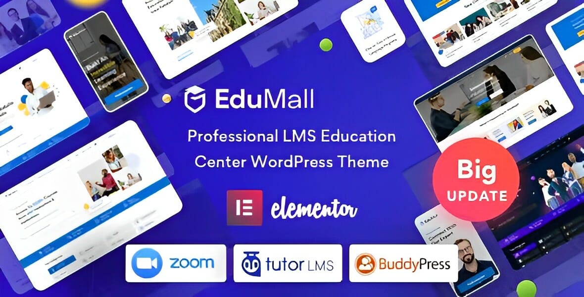 EduMall - Professional LMS Education Center WordPress Theme