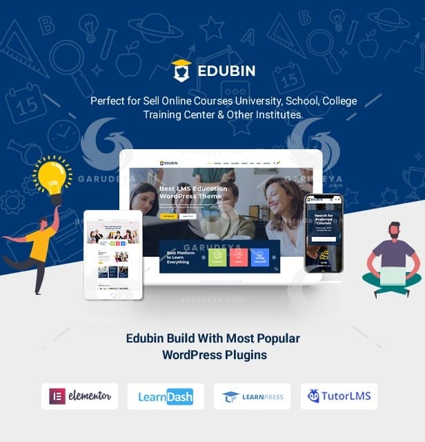 Edubin - Education WordPress Theme demo