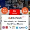 Educavo - Online Courses & Education WordPress Theme