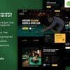 Eightsy - Billiard School & Sport Club Elementor Template Kit