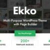 Ekko - Multi-Purpose WordPress Theme with Page Builder