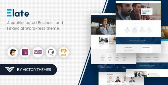 Elate - Financial Consulting WordPress Theme