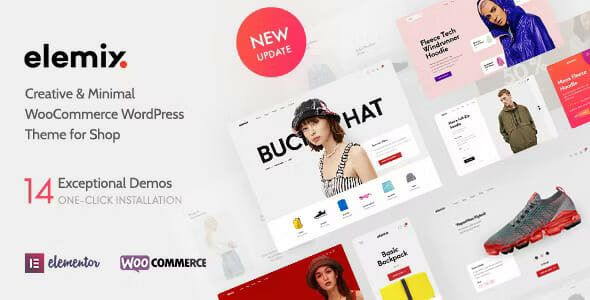 Elemix – Modern & Creative Elementor WooCommerce Theme