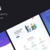 Emaus SaaS App and Startup Elementor RTL WordPress Theme