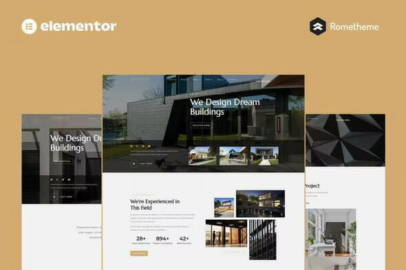 Emporium – Architecture & Interior Elementor Pro Full Site Template Kit