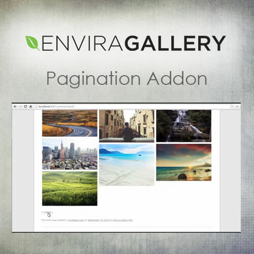 Envira Gallery Pagination Addon