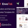 EnvoTek - IT Solution & Services Elementor Template Kit