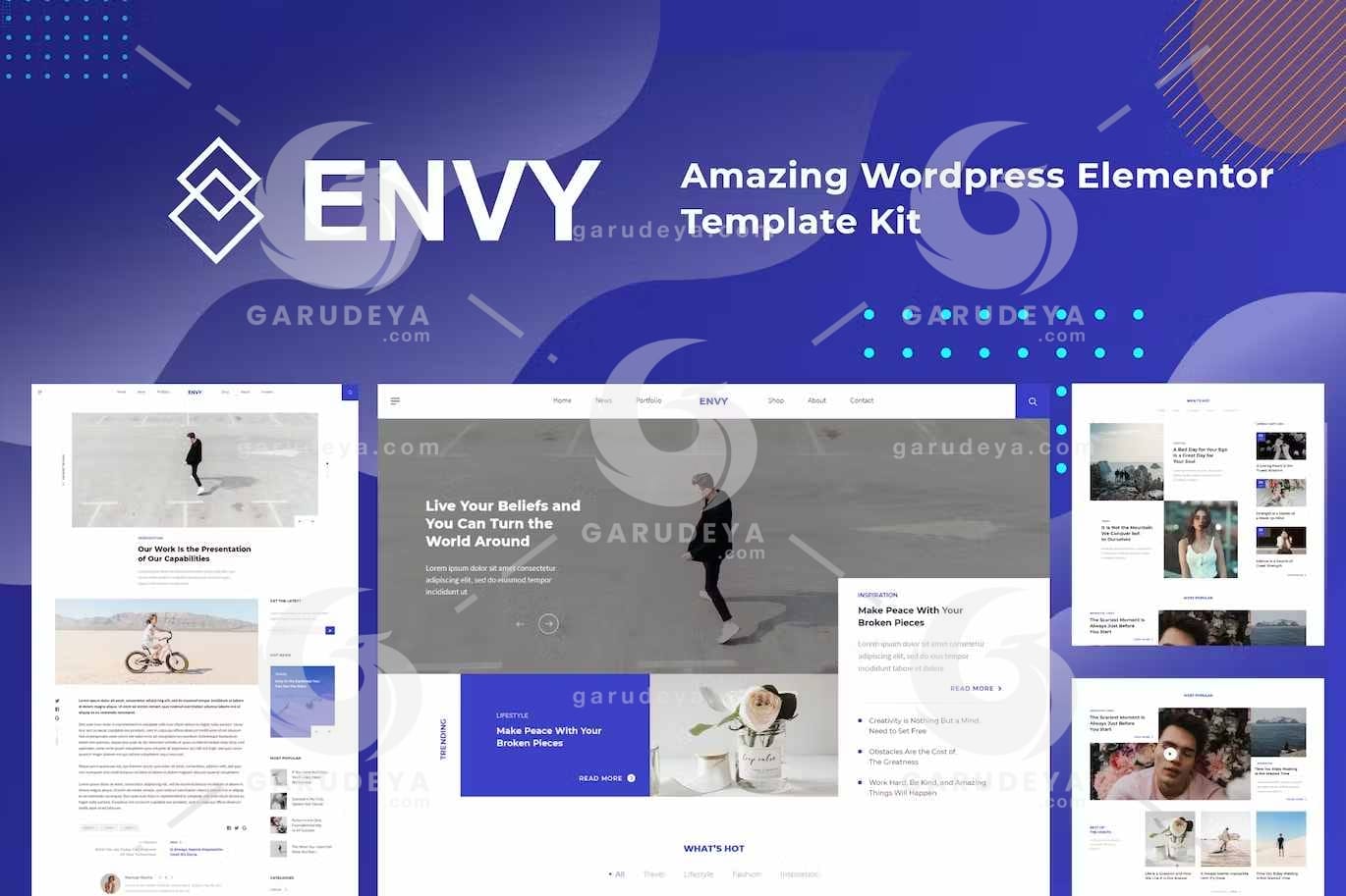 Envy - News Magazine Elementor Template Kit