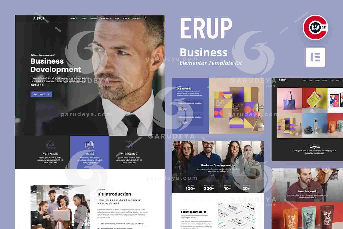 Erup – Business Elementor Template Kit