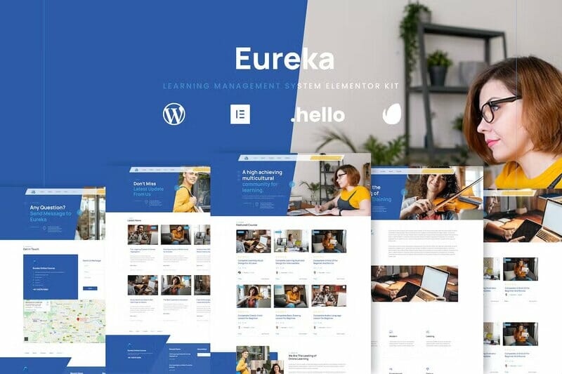 Eureka – Online Learning Elementor Template Kit