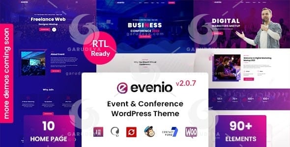 Evenio – Event Conference WordPress