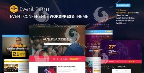 Event Term- Multiple Conference WordPress Theme