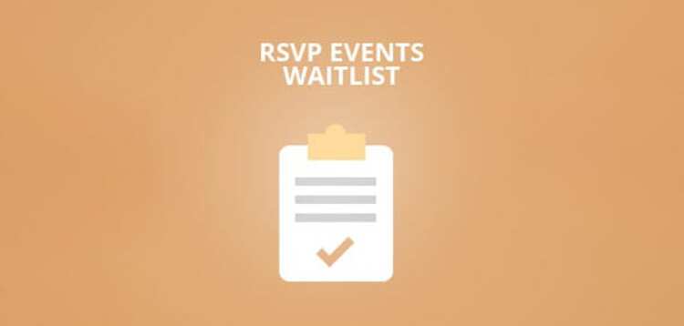 EventON RSVP Events Waitlist