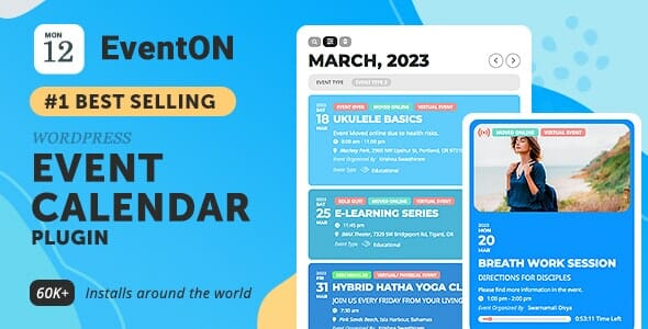 EventON - WordPress Virtual Event Calendar Plugin