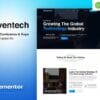 Eventech – Tech Event Conference & Expo Elementor Template Kit