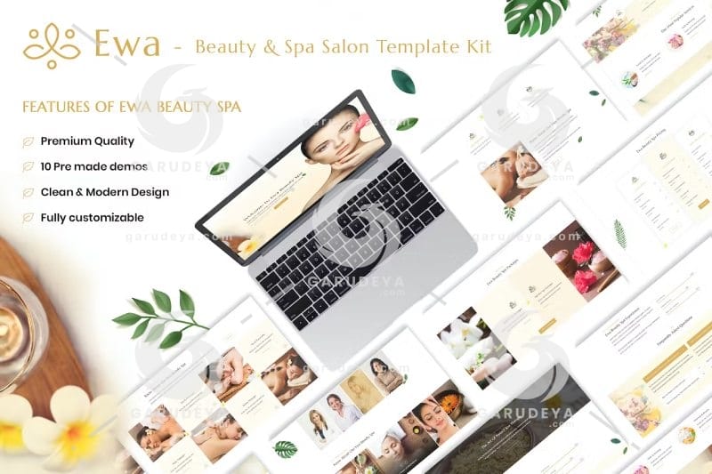 Ewa – Beauty & Spa Salon Elementor Template Kit