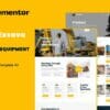 Excava - Heavy Equipment Rental Elementor Template Kit