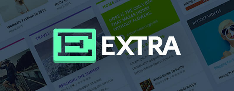 Extra WordPress Theme By Elegant Theme