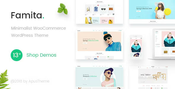 Famita – Minimalist WooCommerce WordPress Theme