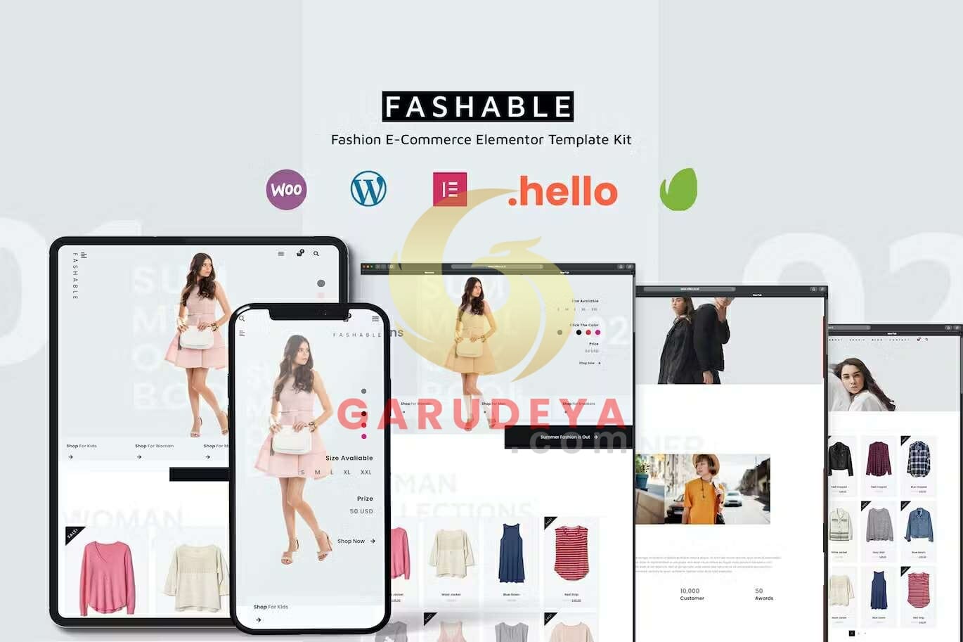 Fashable – Stylist eCommerce Elementor Template Kit