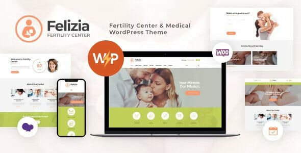 Felizia - Fertility Center & Medical WordPress Theme