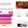 Festival Events - Elementor Template Kit