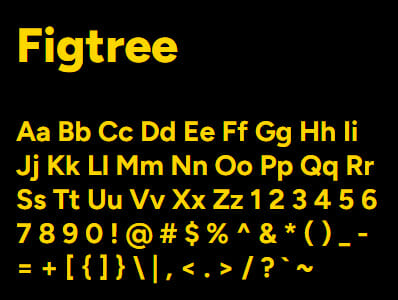 Figtree Font