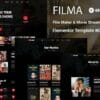 Filma - Film Maker & Movie Streaming Services Elementor Template Kit