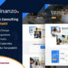 Finanzo Finance Consulting Elementor Template Kit