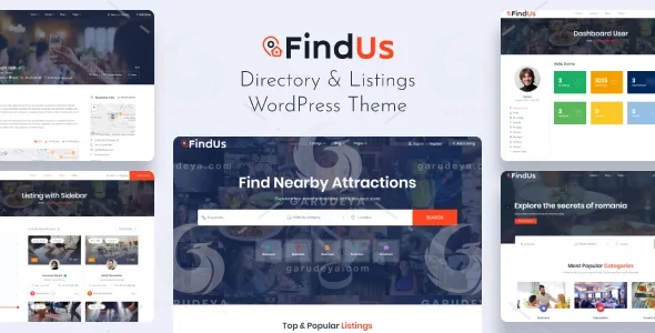 Findus – Directory Listing WordPress Theme