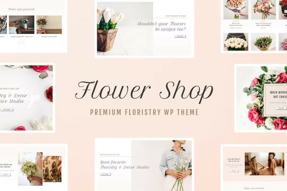 Flower Shop – Decoration Store and Floristic WordPress Theme