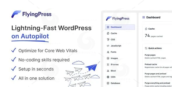 FlyingPress – Lightning-Fast WordPress on Autopilot