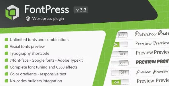 FontPress – WordPress Font Manager