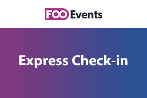 FooEvents Express Checkin Plugin