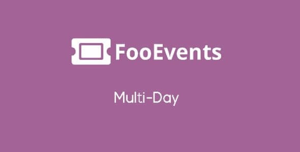 FooEvents Multi-day Plugin