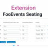 FooEvents Seating Plugin