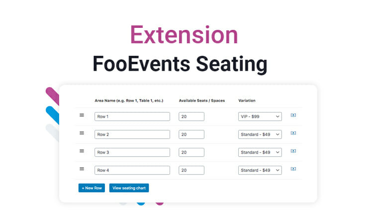 FooEvents Seating Plugin