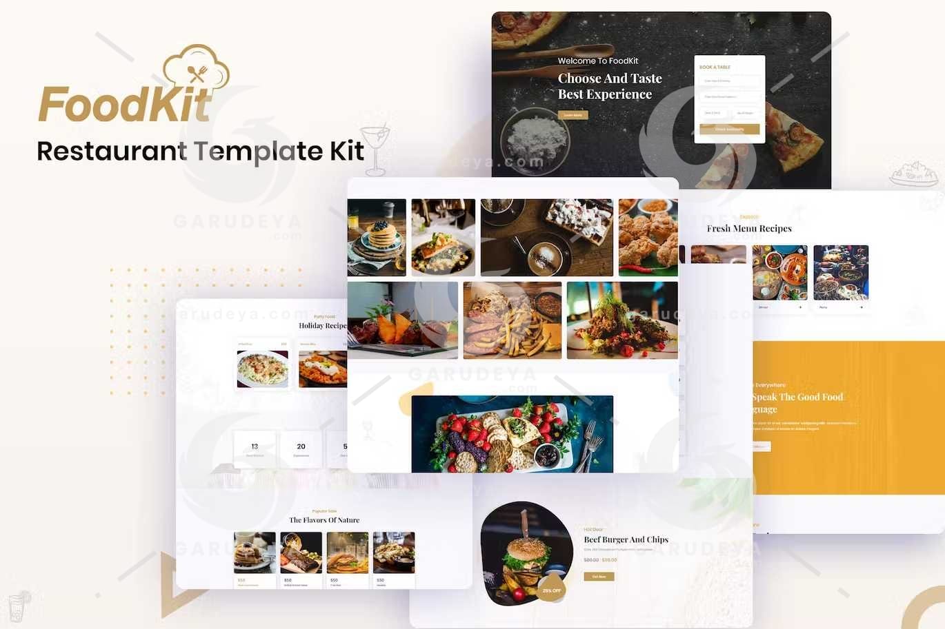 FoodKit - Restaurant Template Kit