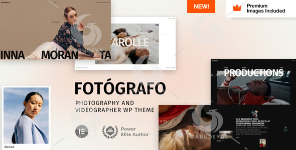 Fotógrafo – Photography Videographer WordPress Theme