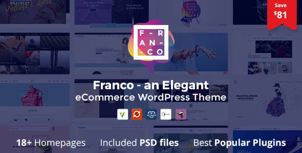 Franco Elegant Woocommerce Theme