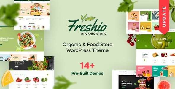 Freshio – Organic & Food Store WordPress Theme