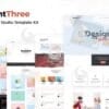 FrontThree - Creative Studio Template Kit