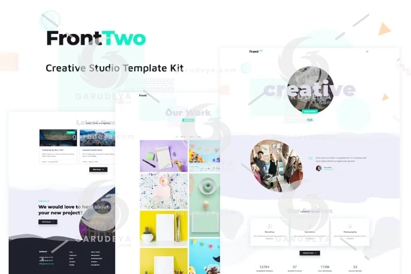 FrontTwo – Creative Studio Template Kit