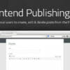 Frontend Publishing Pro - WordPress Post Submission Plugin